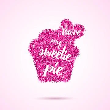 Valentines  Day template. Stock Illustration