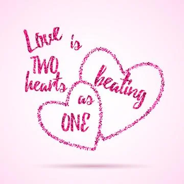 Valentines  Day template. Stock Illustration