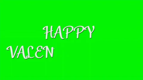 Valentine's day text reveal  animation Stock Footage 297237341