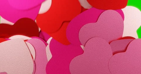 Valentine's day  transition Stock Footage 297489174