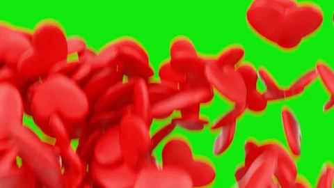 Valentine's day transition Stock Footage 297632900