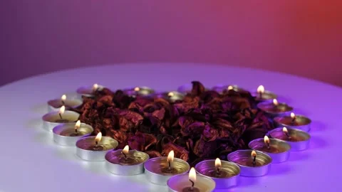 Valentine's Day, turn table Stock Footage 169748073