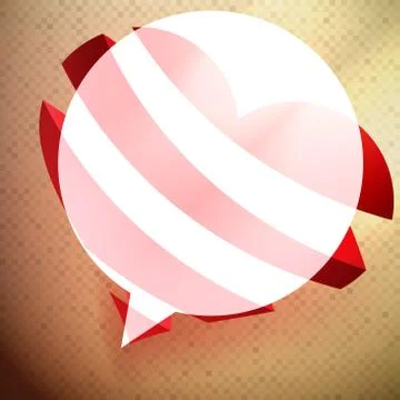 Valentine's Day vector background. Stock Illustration