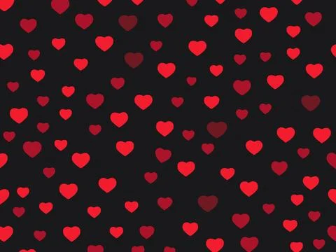 The of a Valentines Day vector background in minimalistic Stock Illustration