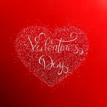 Valentines Day vector illustration Stock-Illustration