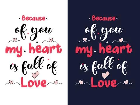 Valentine's day vector tshirt design free downdoad Stock Illustration