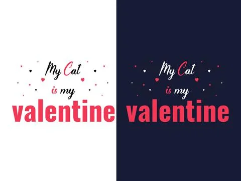 Valentine's day vector tshirt design free downdoad Stock Illustration