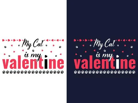 Valentine's day vector tshirt design free downdoad Illustrazione stock