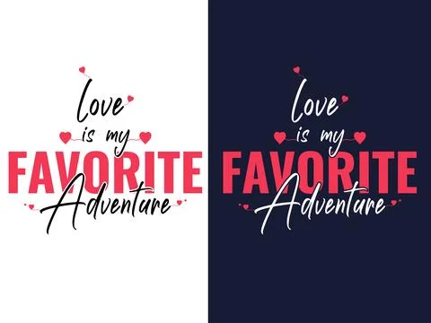 Valentine's day vector tshirt design free downdoad Stock Illustration