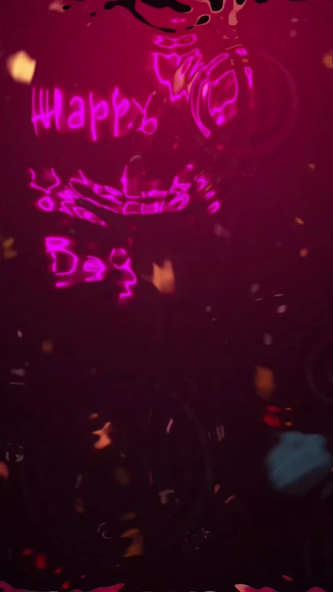 Valentine's day water ripple effect Stock Footage 300604269