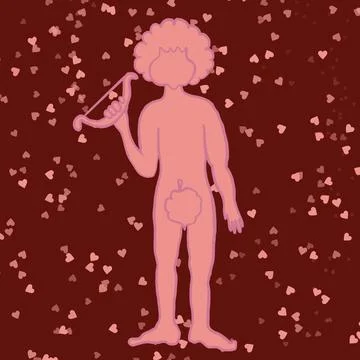 Valentine's Day,Happy Valentine's Day,Cupid,Cupid,Love,valentine's day gift,love Stock Illustration