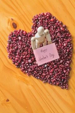 Valentines doll Stock Photos