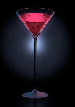 Valentines drink Stock Illustration