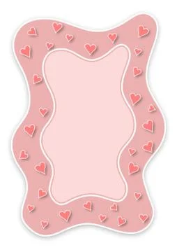 Valentines frame Stock Illustration