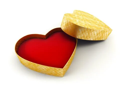 Valentine's gift box Stock Illustration