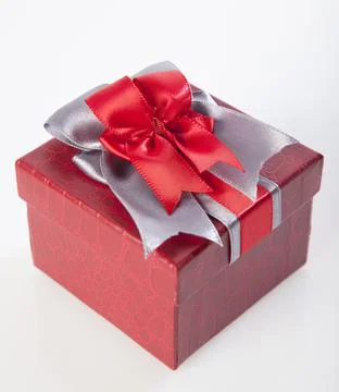 Valentine's Gift Box Stock Photos