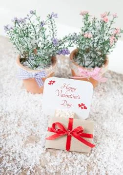 Valentines gift Stock Photos