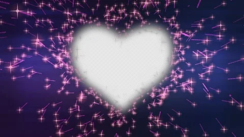 Valentines Heart Frame Stock Footage 169895452
