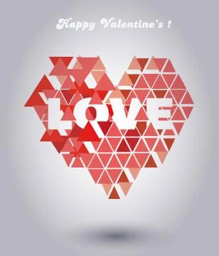 Valentine's heart Stock Illustration