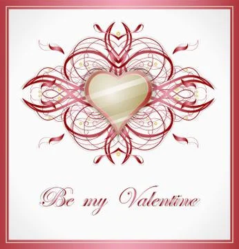 Valentines heart. Stock Illustration