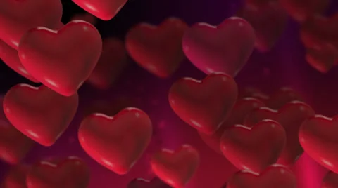 Valentines Heart Loop 2 Stock Footage 34165400