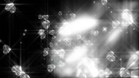 Valentines heart loop animation background Stock-Footage 146504195