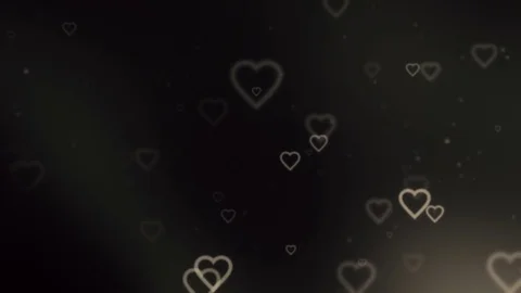 Valentines Heart loop Video stock 80430899