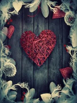 Valentines heart Stock Photos