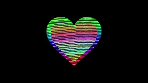 Valentines heart simple Stock Footage 300410341