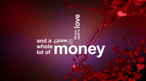 Valentines Hearts Stock After Effects