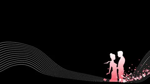 Valentines lowerthird 01 05+alpha Stock Footage 23402134