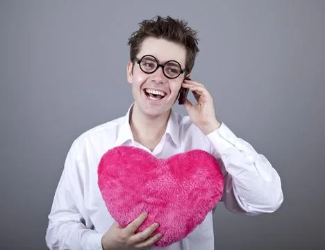 Valentine's Man Fotos Stock