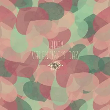 Valentine's Pattern Stock Illustration