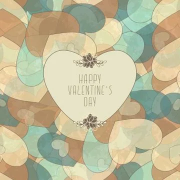 Valentine's Pattern Stock Illustration