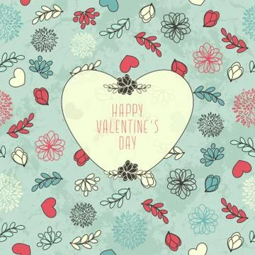 Valentine's Pattern Illustrazione stock