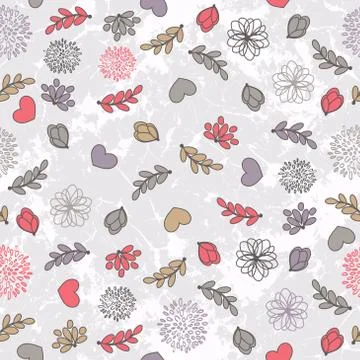 Valentine's Pattern Stock Illustration