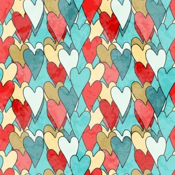Valentine's Pattern Stock Illustration