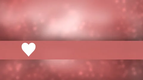 Valentines pink animation Stock Footage 58947089