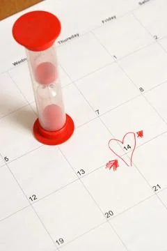 Valentines Reminder Stock Photos