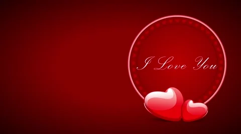 Valentines &amp; wedding animated background Stock Footage 51261427