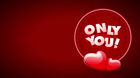 Valentines &amp; wedding animated background Stock Footage 51261584