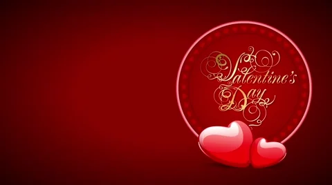 Valentines &amp; wedding animated background Stock Footage 51261991