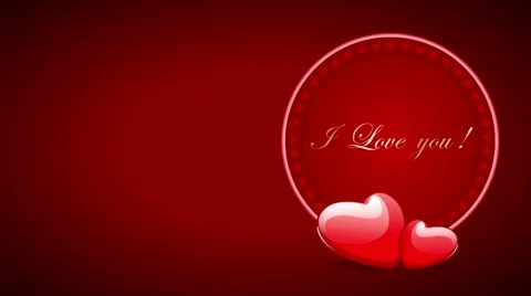 Valentines &amp; wedding animated background Video stock 51262085