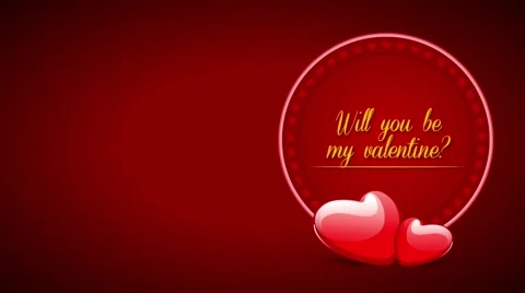 Valentines &amp; wedding animated background Stock Footage 51262180