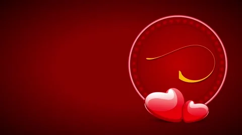 Valentines &amp; wedding animated background Stock Footage 51262295