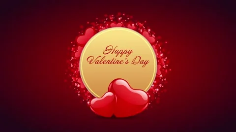 Valentines &amp; wedding animated background Stock Footage 51265831