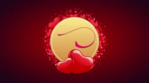 Valentines &amp; wedding animated background Stock Footage 51267326