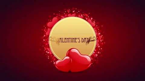 Valentines &amp; wedding animated background Stock Footage 51267664