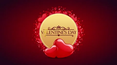 Valentines &amp; wedding animated background Stock Footage 51267756