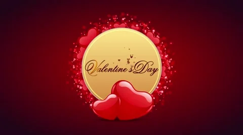 Valentines &amp; wedding animated background Stock Footage 51267837